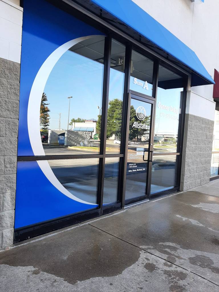 Storefront window cleaning results in NWA.
